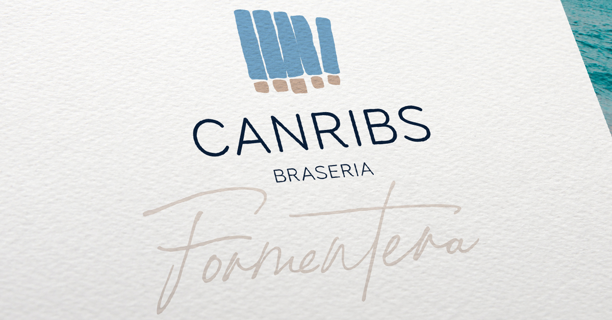 Diseño de marca para la braseria CanRibs de Formentera - Imagen destacada